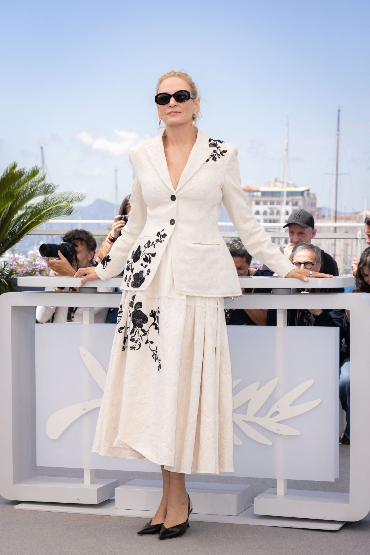 Uma Thurman at Oh Canada Photocall at Cannes Film Festival